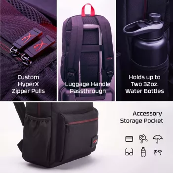 HyperX Delta Kuprinė, 498 g