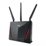 Stalininis belaidis maršrutizatorius ASUS RT-AC2900, dviejų juostų 2,4/5 GHz, Wi-Fi 5 (802.11ac), 2917 Mbps, Gigabit Ethernet, 4 LAN prievadai, USB, 4 antenos