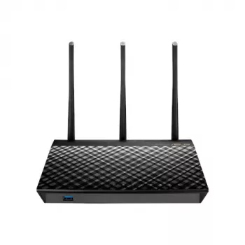 ASUS RT-AC1900U belaidis maršrutizatorius Gigabit Ethernet Dviejų juostų (2,4 GHz / 5 GHz) Juodas