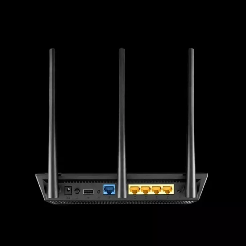 ASUS RT-AC1900U belaidis maršrutizatorius Gigabit Ethernet Dviejų juostų (2,4 GHz / 5 GHz) Juodas