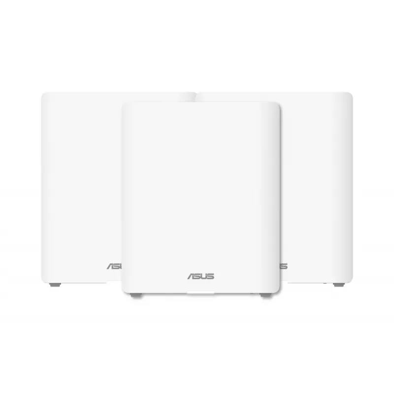 ASUS BQ16 maršrutizatorius triju juostų (2,4 GHz / 5 GHz / 6 GHz) Wi-Fi 7 (802.11be) baltas 12 vidinių antenų