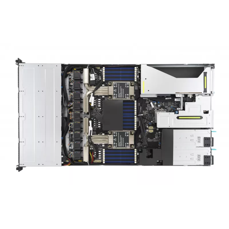 ASUS RS700-E10-RS4U stovo serveris Intel C621A LGA 4189 1U sidabrinis