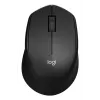 Pelė Logitech M330 SILENT PLUS – belaidė RF, dešinei rankai, 1000 DPI, 3 mygtukai, slinkimo ratukas, juoda, maitinama baterija