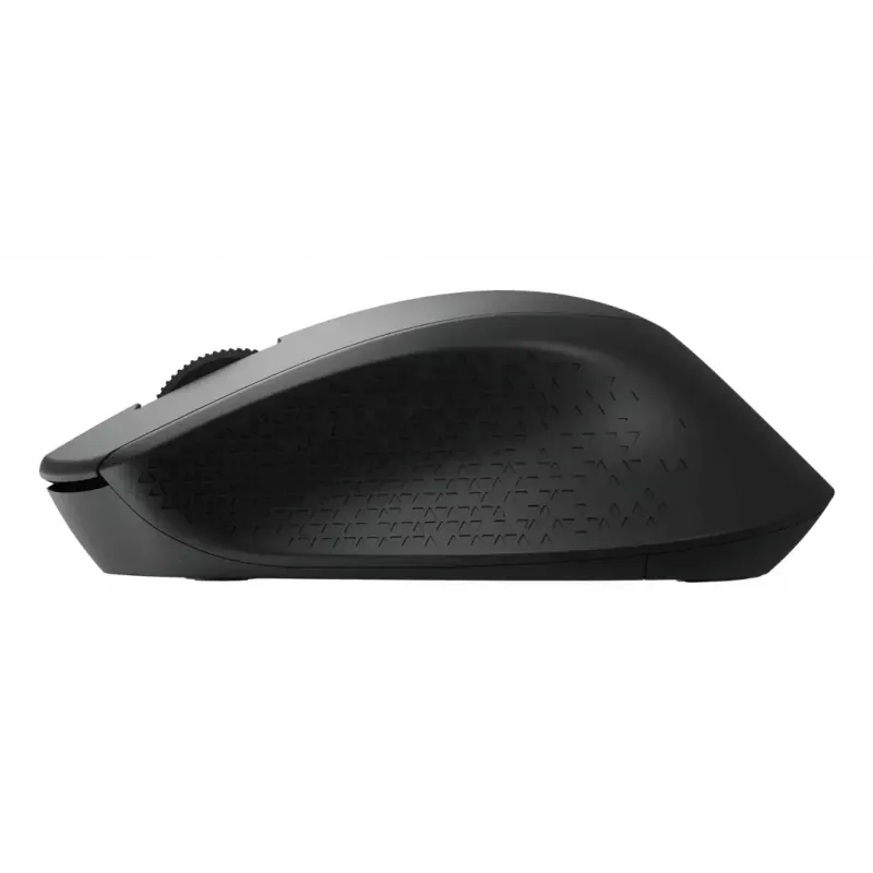 Pelė Logitech M330 SILENT PLUS – belaidė RF, dešinei rankai, 1000 DPI, 3 mygtukai, slinkimo ratukas, juoda, maitinama baterija