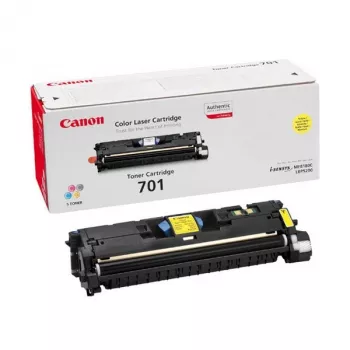 Canon 701 originalus geltonas toneris 1 vnt.