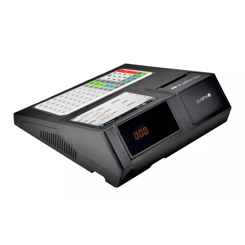 Kasos aparatas Olympia K200 PLUS – tiesioginis terminis spausdintuvas, 10000 PLU, LED ekranas