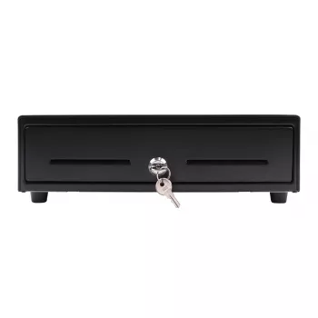 Elektrinis pinigų stalčius Olympia SD 330A, metalinis korpusas, 12–14 V, 335×330×104 mm, 2 raktai
