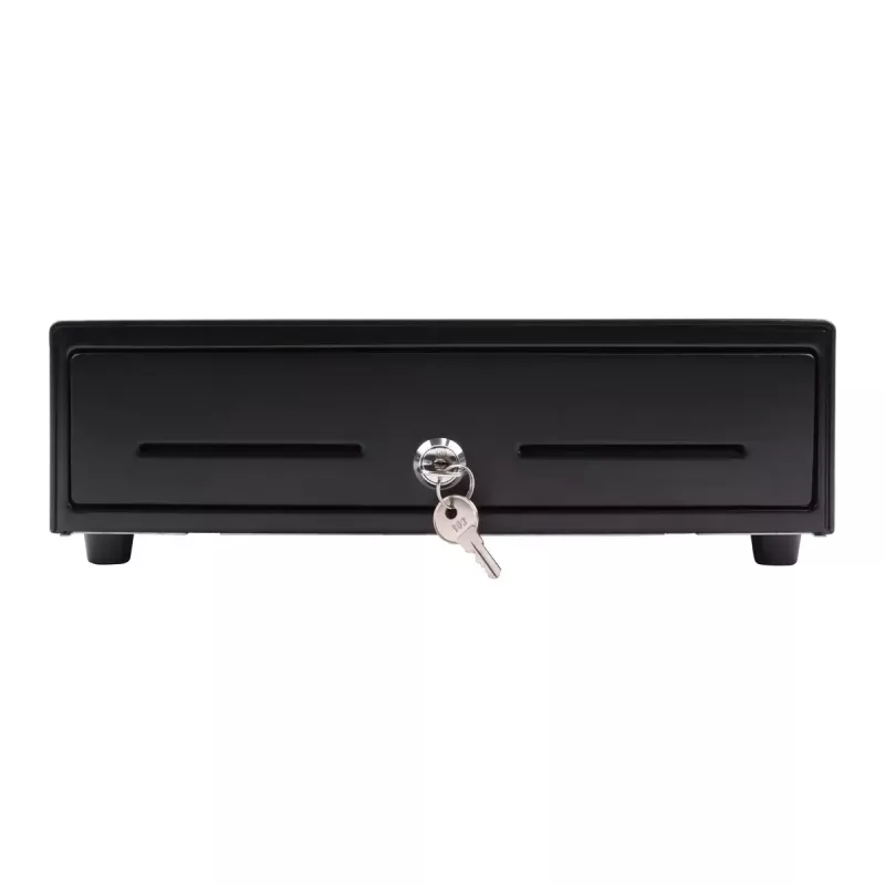 Elektrinis pinigų stalčius Olympia SD 330A, metalinis korpusas, 12–14 V, 335×330×104 mm, 2 raktai