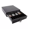 Elektrinis pinigų stalčius Olympia SD 330A, metalinis korpusas, 12–14 V, 335×330×104 mm, 2 raktai