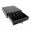 Elektrinis pinigų stalčius Olympia SD 330A, metalinis korpusas, 12–14 V, 335×330×104 mm, 2 raktai