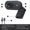 Internetinė kamera Logitech C505 HD 1280x720 USB juoda