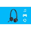 Ausinės Logitech H340 USB kompiuterinės ausinės