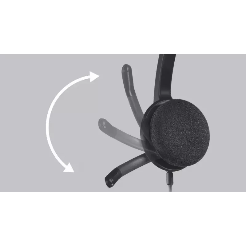 Ausinės Logitech H340 USB kompiuterinės ausinės