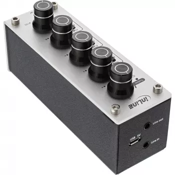 InLine AmpEQ mobilus Tri-Tone Hi-Res AUDIO išankstinis ir ausinių stiprintuvas, 3,5 mm stereo