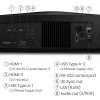 BenQ W5850 standartinio fokusavimo projektorius, 2600 ANSI liumenų, DLP, UHD 4K (3840x2160), 3D, juodas