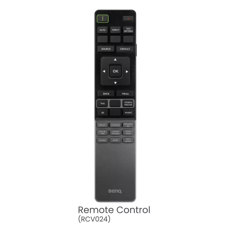 BenQ W5850 standartinio fokusavimo projektorius, 2600 ANSI liumenų, DLP, UHD 4K (3840x2160), 3D, juodas