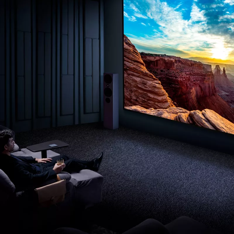 BenQ W5850 standartinio fokusavimo projektorius, 2600 ANSI liumenų, DLP, UHD 4K (3840x2160), 3D, juodas