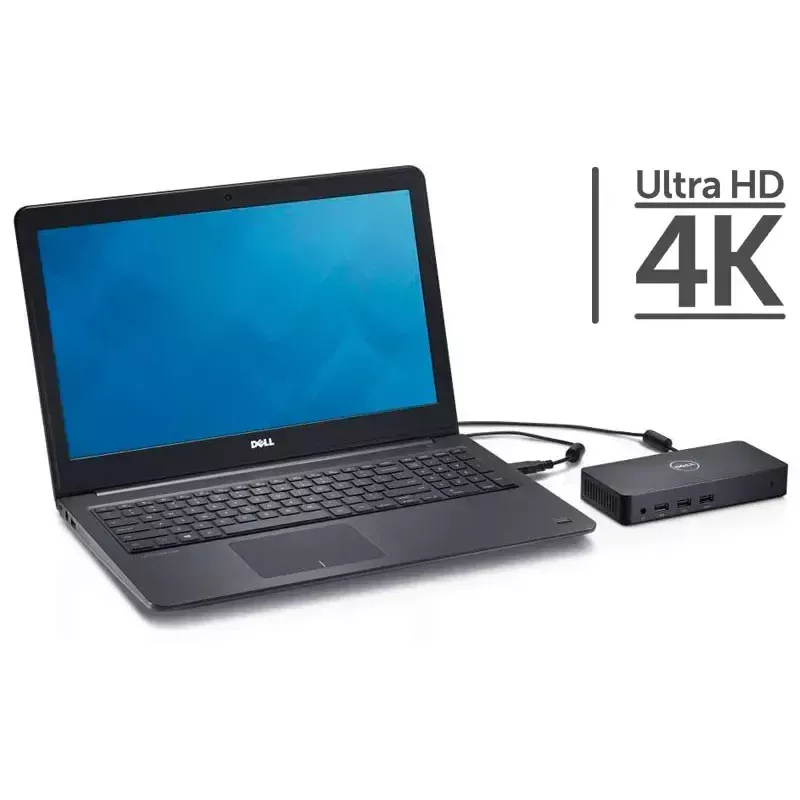 DELL D6000 Velenė USB 3.2 Gen 1 (3.1 Gen 1) Type-C Juoda
