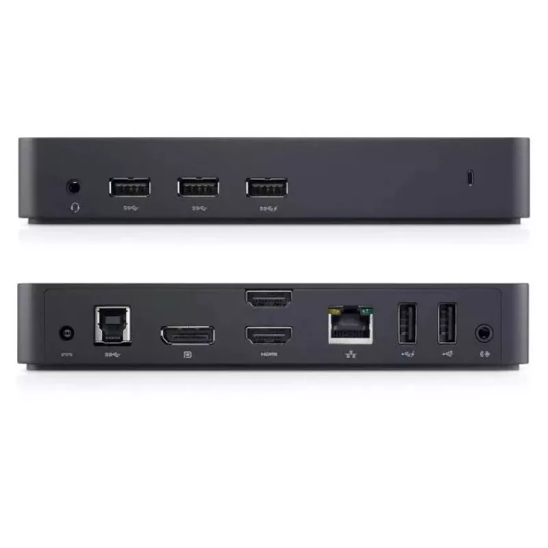 DELL D6000 Velenė USB 3.2 Gen 1 (3.1 Gen 1) Type-C Juoda
