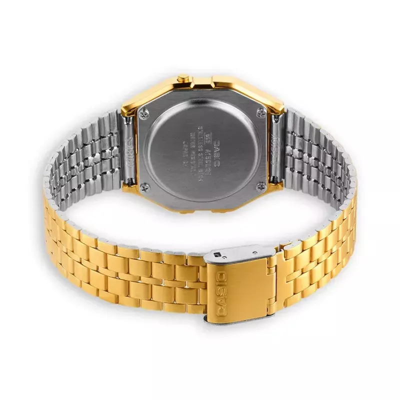 Laikrodis Casio A159WGEA-1EF Auksinis Sidabrinis