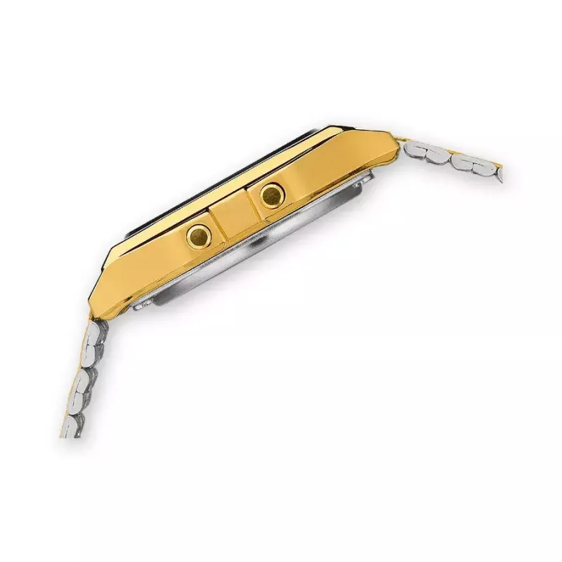 Laikrodis Casio A159WGEA-1EF Auksinis Sidabrinis