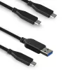 Išorinis HDD/SSD dėklas ACT AC1225 2.5 colio SATA USB-C 3.2 Gen2 juodas