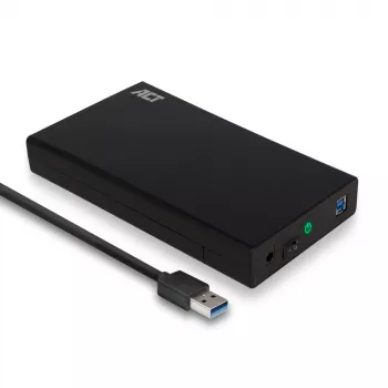 Išorinis HDD/SSD dėklas ACT AC1405 3.5 colio SATA USB 3.2 Gen1 juodas