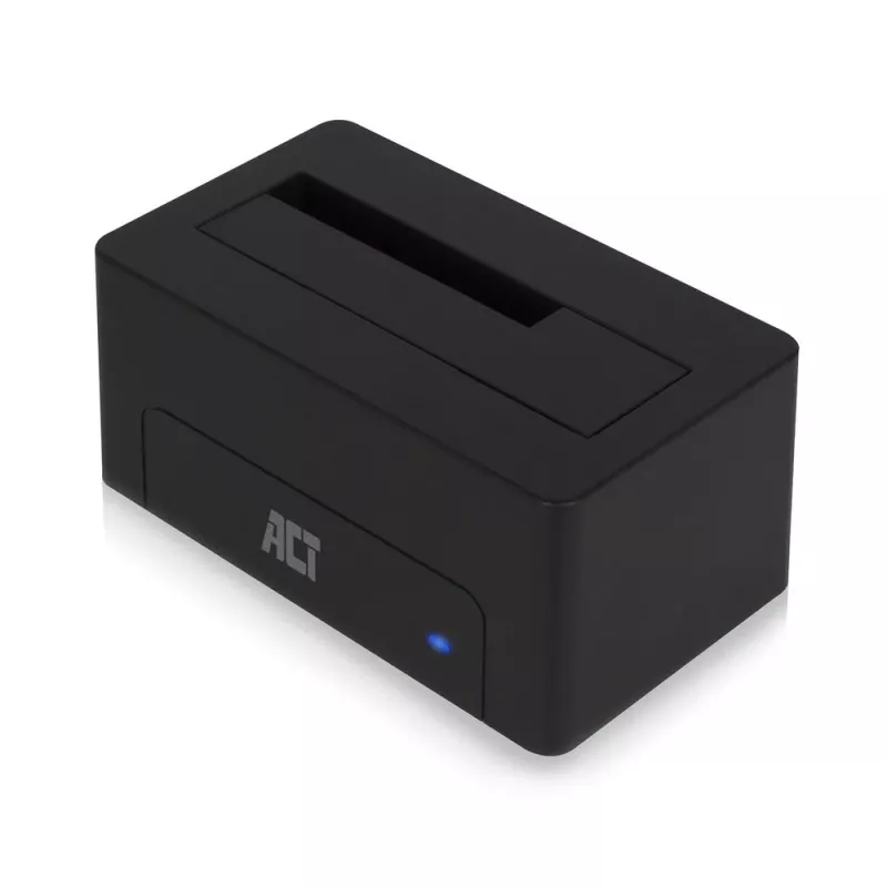 ACT 2.5 colio / 3.5 colio SATA HDD / SSD dokavimo stotelė USB 3.2 Gen1 juoda