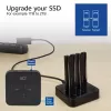 ACT M.2 NVMe/PCIe dviguba SSD dokavimo klonavimo stotelė, USB-C 3.2 Gen2
