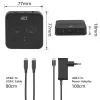 ACT M.2 NVMe/PCIe dviguba SSD dokavimo klonavimo stotelė, USB-C 3.2 Gen2
