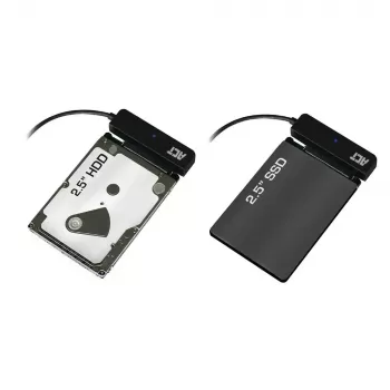 ACT USB-C adapterinis kabelis prie 2,5 colio SATA HDD/SSD AC1525 0,15 m Juoda