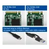 SSD korpusas ACT AC1615 USB-C M.2 NVMe PCIe 10 Gbit/s juodas