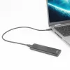 SSD korpusas ACT AC1615 USB-C M.2 NVMe PCIe 10 Gbit/s juodas