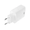 ACT kompaktiškas USB-C įkroviklis 20 W greitasis įkrovimas vidaus universalus baltas