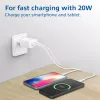 ACT USB-C ir USB-A įkroviklis 20W su Power Delivery PPS, Quick Charge, GaNFast