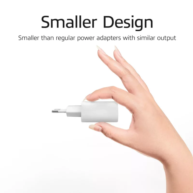 USB-C įkroviklis ACT 35W Power Delivery PPS GaNFast Universal