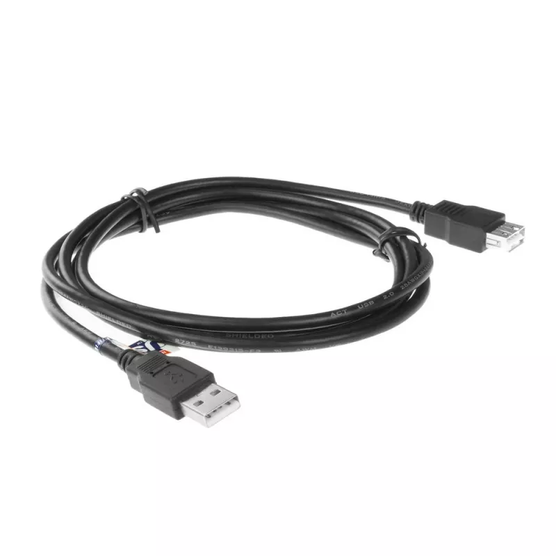 ACT USB 2.0 prailginimo kabelis A kištukas - A lizdas 1,8 m, Zip Bag