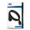 Maitinimo laidas C13 C14 juodas 1,8 m ACT Powercord
