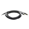 Garso kabelis ACT AC3605 1,5 m 3,5 mm – 2 x RCA juodas