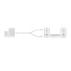 ACT 5 m aukštos kokybės garso jungiamasis kabelis 1x 3,5 mm stereo kištukas - 2x RCA kištukas