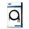 ACT 5 m aukštos kokybės garso jungiamasis kabelis 1x 3,5 mm stereo kištukas - 2x RCA kištukas