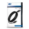 ACT 1,5 m HDMI aukštos spartos vaizdo kabelis v2.0 HDMI-A vyras - HDMI-A vyras
