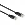 ACT Black 2.0 m U/UTP CAT6 jungiamasis kabelis su RJ45 jungtimis