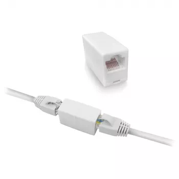 ACT AC4105 Baltas modulinis RJ-45 movinis jungtuvas