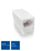 ACT AC4105 Baltas modulinis RJ-45 movinis jungtuvas
