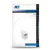ACT AC4105 Baltas modulinis RJ-45 movinis jungtuvas