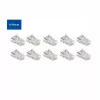 ACT Modular CAT5E RJ-45 jungtis ACT AC4110 vyriška sidabrinė skaidri 10 vnt.