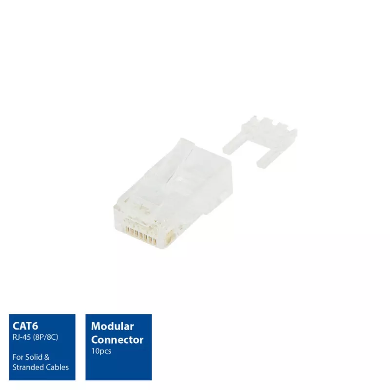 ACT modulinis RJ-45 jungtis CAT6 10 vnt.
