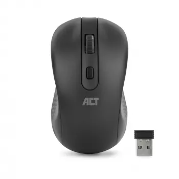 Belaidė pelė ACT Wireless Mouse 1600 DPI, tylus spustelėjimas, ekologiška, iš perdirbtų medžiagų