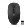 ACT belaidė pelė 1200 DPI, ambidekstrinė, RF belaidė, juoda